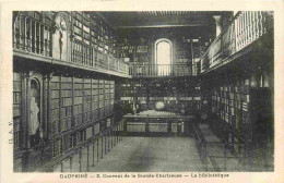 38 - La Grande Chartreuse - Intérieur Du Couvent De La Grande Chartreuse - La Bibliothèque - CPA - Voir Scans Recto-Vers - Chartreuse