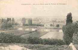 94 - Champigny Sur Marne - Vue De La Marne Prise Du Plateau De Champigny - Précurseur - CPA - Voir Scans Recto-Verso - Champigny Sur Marne