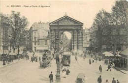 33 - Bordeaux - Place Et Porte D'Aquitaine - Animée - Tramway - Carte Neuve - CPA - Voir Scans Recto-Verso - Bordeaux