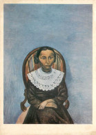 Art - Peinture - André Derain - Portrait Of A Girl In Black - CPM - Voir Scans Recto-Verso - Schilderijen