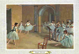 Art - Peinture - Edgar Degas - Le Foyer De La Danse à L'Opéra De La Rue Le Peletier - CPM - Voir Scans Recto-Verso - Peintures & Tableaux