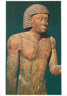 Art - Antiquités - Egypte - Le Caire - Statue D'Homme - CPM - Voir Scans Recto-Verso - Antiquité