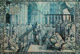 Art - Art Religieux - Portugal - Evora - Eglise De La Misericorde - Panneau De Carreau De Faience - CPM - Voir Scans Rec - Schilderijen, Gebrandschilderd Glas En Beeldjes