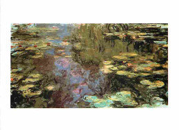 Art - Peinture - Claude Monet - Vétheuil - Nymphéas - CPM - Voir Scans Recto-Verso - Peintures & Tableaux