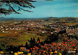 43 - Le Puy En Velay - Vue Générale - Fleurs - CPM - Voir Scans Recto-Verso - Le Puy En Velay