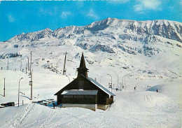 38 - Alpe D'Huez - La Chapelle Et La Chaîne Des Rousses - Hiver - Neige - Carte Neuve - CPM - Voir Scans Recto-Verso - Sonstige & Ohne Zuordnung