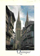 29 - Quimper - Les Flèches De La Cathédrale Saint Corentin - Voir Scans Recto Verso  - Quimper