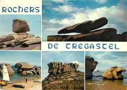 22 - Trégastel - Rochers De Trégastel - Multivues - Curiosité Géologique - CPM - Voir Scans Recto-Verso - Trégastel