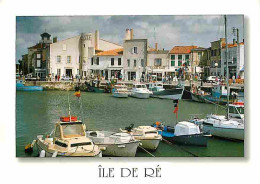 17 - Ile De Ré - Saint Martin De Ré - Le Port - Bateaux - Automobiles - Carte Neuve - CPM - Voir Scans Recto-Verso - Saint-Martin-de-Ré