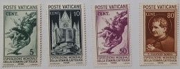 1935 Vaticano-4 Valori NUOVI MNH**-il N.52 Con Leggerissima Traccia Di Linguella - Ungebraucht