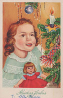 ENFANTS Portrait Vintage Carte Postale CPSMPF #PKG852.A - Portraits