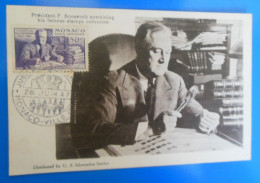 CARTE MAXIMUM DE MONACO DE 1947 - Maximum Cards