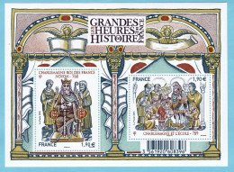 N° F 4943  Neuf ** TTB Feuillet Charlemagne Tirage 825  000 Exemplaires Cote De 16 Euros - Nuovi