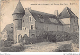 ABJP2-36-0135 - Chateau De Monteneaux - Pres TOURNON-SAINT-MARTIN - Cote Nord - Autres & Non Classés