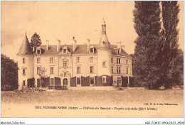 ABJP2-37-0110 - VENDOEUVRES - Chateau De Bauché -  Facade Orientale - Autres & Non Classés