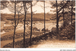 ABFP9-22-0732 - TREBEURDEN - La Plage Vue A Travers Les Pins Du Castel - Trébeurden