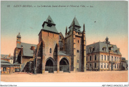 ABFP8-22-0715 - SAINT-BRIEUC - La Cathedrale Saint Etienne Et Hotel De Ville  - Saint-Brieuc