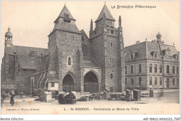 ABFP8-22-0700 - SAINT-BRIEUC - Cathedrale Et Hotel De Ville  - Saint-Brieuc