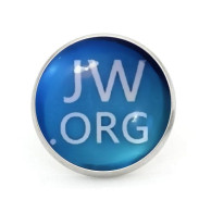 Pin's NEUF En Métal Et Verre Pins - JW.ORG Jehovah's Witnesses (Réf 3) - Associations