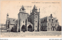 ABFP7-22-0617 - SAINT-BRIEUC - La Cathedrale Et L'Hotel De Ville  - Saint-Brieuc