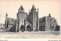 ABFP7-22-0610 - SAINT-BRIEUC - La Cathedrale Et L'Hotel De Ville  - Saint-Brieuc