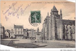 ABFP7-22-0587 - SAINT-BRIEUC - La Place De La Prefecture Et La Cathedrale  - Saint-Brieuc