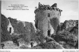 ABFP7-22-0560 - TONQUEDEC - Ruines Du Chateau-La Cour Interieure Et La Grande Tour  - Tonquédec