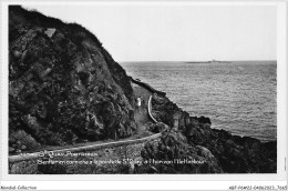 ABFP6-22-0539 - SAINT-QUAY-PORTRIEUX - Sentier En Corniche A La Pointe De St Quay A L'Horizon L'Ile Harbour  - Saint-Quay-Portrieux