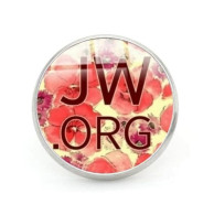 Pin's NEUF En Métal Et Verre Pins - JW.ORG Jehovah's Witnesses (Réf 4) - Associations