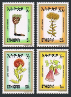 Ethiopia 1089-1092, MNH. Michel 1175-1178. Local Flowers, 1984. - Ethiopia