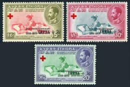 Ethiopia B33-B35, MNH. Michel 379-381. Red Cross Idea-100, 1959. - Ethiopie