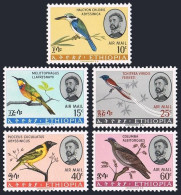 Ethiopia C97-C101, MNH. Michel 524-528. Birds 1966. - Etiopía
