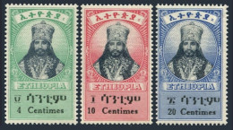 Ethiopia 247-257, Lightly Hinged. Mi 193-195, 196-203. King Haile Selassie I. - Ethiopie