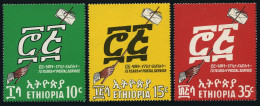 Ethiopia 522-524,MNH.Michel 606-608. Ethiopian Postal Service,75th Ann.1969. - Etiopía