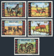 Ethiopia 969-973, MNH. Mi 1055-1059. 1980. Zebra, Gazelle, Hunting Dog, Cheetah, - Ethiopië