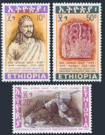 Ethiopia 497-499,MNH.Michel 581-583. Emperor Theodore,Lions,Crown.1968. - Ethiopia
