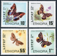 Ethiopia 1080-1083, MNH. Mi 1166-1169. Butterflies 1983. Craraxes Galawadiwosi, - Ethiopië