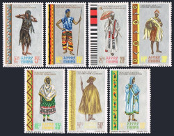 Ethiopia 515-521, MNH. Michel 599-605. Regional Costumes, 1968. - Ethiopië