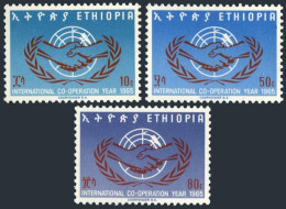 Ethiopia 449-451,MNH.Michel 518-520. Cooperation Year ICY-1965. - Ethiopie