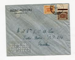 !!! CONGO BELGE RUANDA, LETTRE D'USUMBURA DE 1949 AVEC TAXES - Lettres & Documents