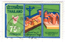 T+ Thailand 1975 Mi 781 Telegraphie - Thaïlande