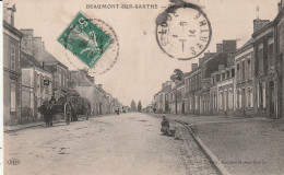 Beaumont Sur Sarthe  (72 - Sarthe) Route D'Alençon - Beaumont Sur Sarthe