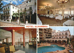 72540169 Lloret De Mar Hotel Alhambra Aussenansicht Pool Speiseraum Lobby  - Sonstige & Ohne Zuordnung