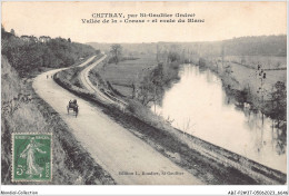 ABJP2-37-0138 - CHITRAY - Par St-gaultier - Vallée De La ''creuse'' Et Route Du Blanc - Autres & Non Classés