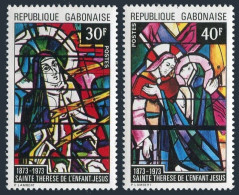 Gabon 327-328,MNH.Mi 520-5215. St Teresa Of The Infant Jesus,Carmelite Nun,1973. - Gabon (1960-...)