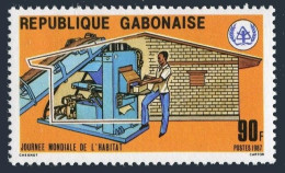 Gabon 623,MNH.Michel 994. Year Of Shelter For The Homeless IYSH-1987. - Gabon
