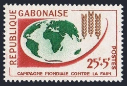 Gabon B5 Block/4,MLH/MNH.Michel 181. FAO Freedom From Hunger Campaign,1963. - Gabon
