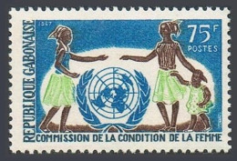Gabon 220,hinged.Michel 285. UN Commission For Women,1967. - Gabun (1960-...)