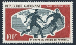 Gabon C45,MNH.Michel 249. World Soccer Cup,Wembley,England-1966. - Gabon