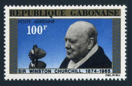 Gabon C38, MNH. Michel 232. Sir Winston Churchill, 1965. - Gabun (1960-...)